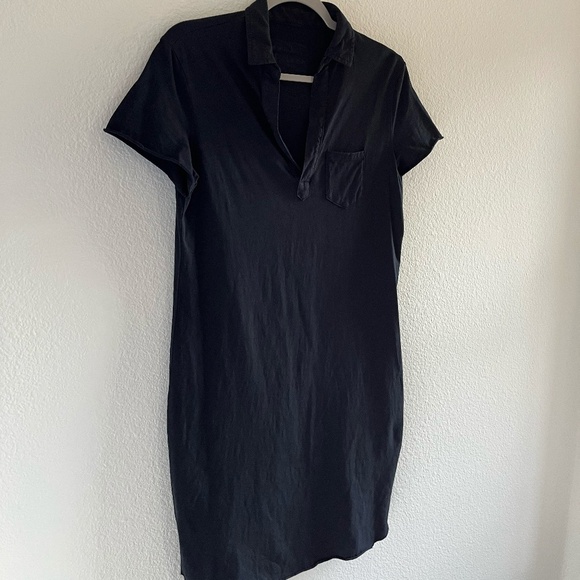 FRANK & EILEEN | 100% Cotton Preppy Classic Lauren Dress in Black | Size Small - Picture 6 of 11